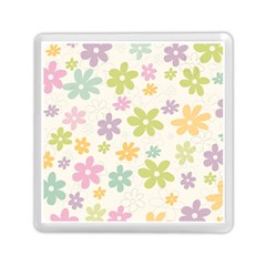 Beautiful Spring Flowers Background Memory Card Reader (square)  by TastefulDesigns