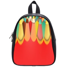 Colors On Red School Bags (small)  by linceazul