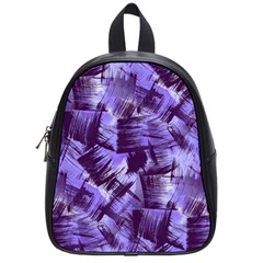 Purple Paint Strokes School Bags (small)  by KirstenStar