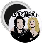 Sid and Nancy 3  Magnets Front