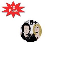 Sid And Nancy 1  Mini Buttons (10 Pack)  by Valentinaart