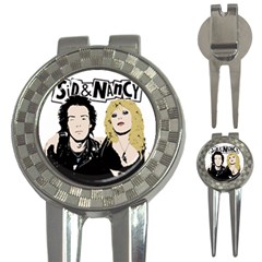 Sid And Nancy 3-in-1 Golf Divots by Valentinaart