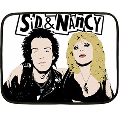 Sid And Nancy Double Sided Fleece Blanket (mini)  by Valentinaart