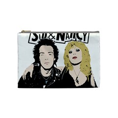 Sid And Nancy Cosmetic Bag (medium)  by Valentinaart