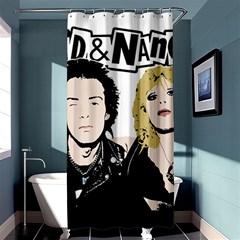 Sid And Nancy Shower Curtain 36  X 72  (stall)  by Valentinaart