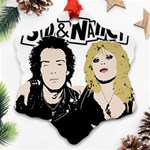 Sid and Nancy Ornament (Snowflake) Front