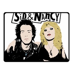 Sid And Nancy Double Sided Fleece Blanket (small)  by Valentinaart