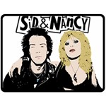 Sid and Nancy Double Sided Fleece Blanket (Large)  80 x60  Blanket Front