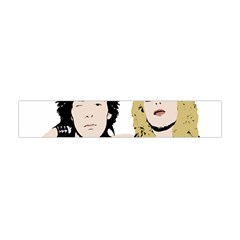 Sid And Nancy Flano Scarf (mini) by Valentinaart