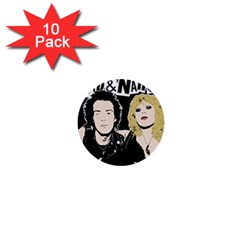 Sid And Nancy 1  Mini Buttons (10 Pack)  by Valentinaart