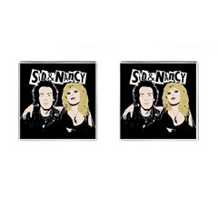 Sid And Nancy Cufflinks (square) by Valentinaart