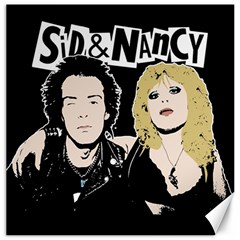 Sid And Nancy Canvas 16  X 16   by Valentinaart