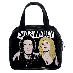 Sid And Nancy Classic Handbags (2 Sides) by Valentinaart