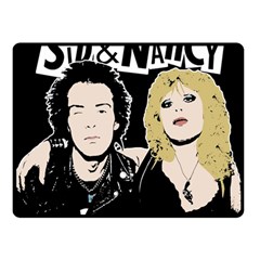 Sid And Nancy Fleece Blanket (small) by Valentinaart