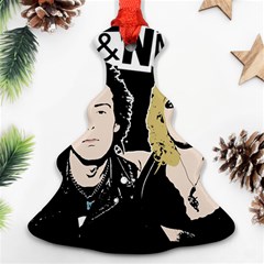 Sid And Nancy Ornament (christmas Tree)  by Valentinaart