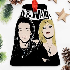 Sid And Nancy Bell Ornament (two Sides) by Valentinaart