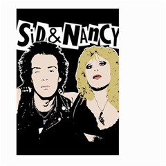 Sid And Nancy Large Garden Flag (two Sides) by Valentinaart