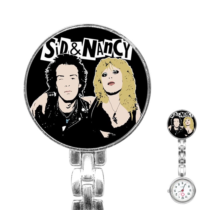 Sid and Nancy Stainless Steel Nurses Watch