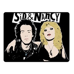 Sid And Nancy Double Sided Fleece Blanket (small)  by Valentinaart