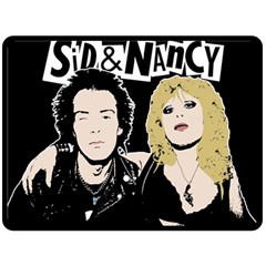 Sid And Nancy Double Sided Fleece Blanket (large)  by Valentinaart