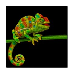 Chameleons Tile Coasters by Valentinaart