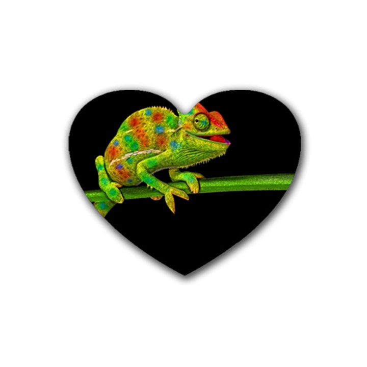 Chameleons Heart Coaster (4 pack) 