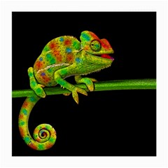 Chameleons Medium Glasses Cloth by Valentinaart