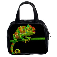 Chameleons Classic Handbags (2 Sides) by Valentinaart