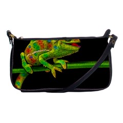 Chameleons Shoulder Clutch Bags by Valentinaart