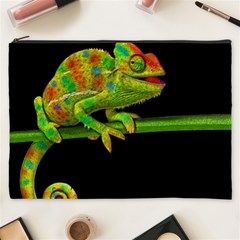 Chameleons Cosmetic Bag (xxxl)  by Valentinaart