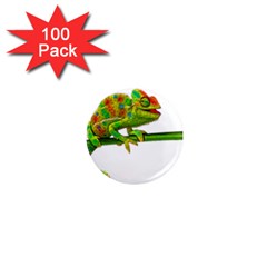 Chameleons 1  Mini Magnets (100 Pack)  by Valentinaart