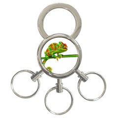 Chameleons 3-ring Key Chains by Valentinaart