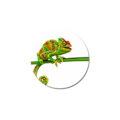 Chameleons Golf Ball Marker by Valentinaart