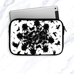 Black Roses And Ravens  Apple Ipad Mini Zipper Cases by Valentinaart