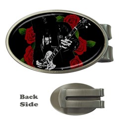 Slash Money Clips (oval)  by Valentinaart