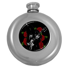 Slash Round Hip Flask (5 Oz) by Valentinaart