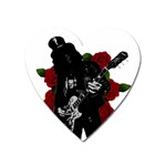 Slash Heart Magnet Front