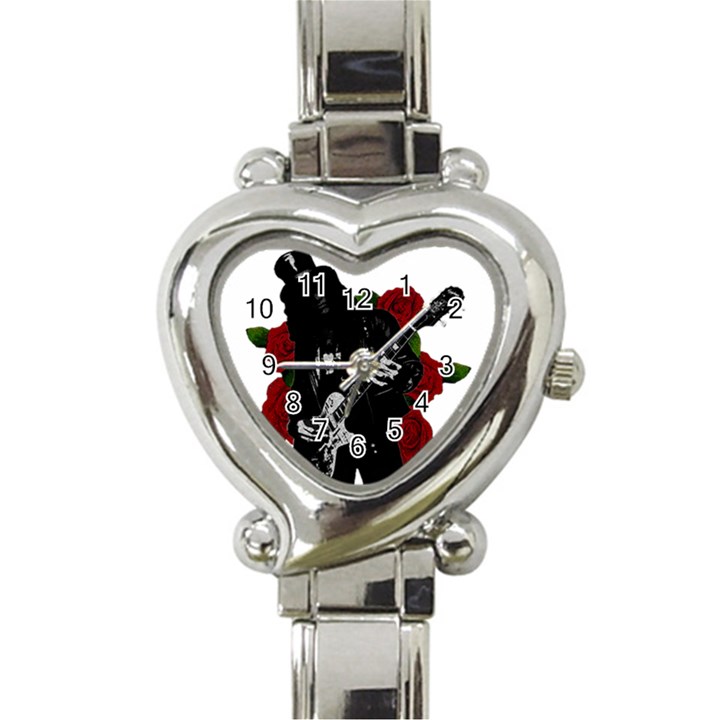 Slash Heart Italian Charm Watch