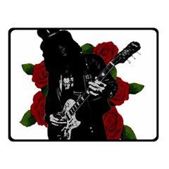 Slash Double Sided Fleece Blanket (small)  by Valentinaart