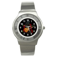 Puli dog - Slash  Stainless Steel Watch