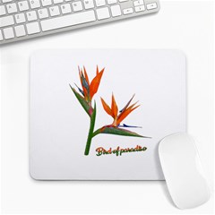 Bird Of Paradise Large Mousepads by Valentinaart