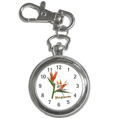 Bird Of Paradise Key Chain Watches by Valentinaart