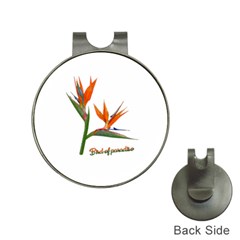 Bird Of Paradise Hat Clips With Golf Markers by Valentinaart