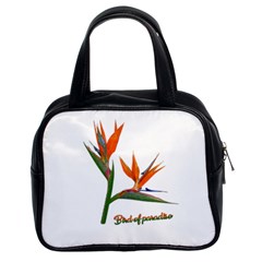 Bird Of Paradise Classic Handbags (2 Sides) by Valentinaart