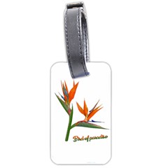 Bird Of Paradise Luggage Tags (two Sides) by Valentinaart