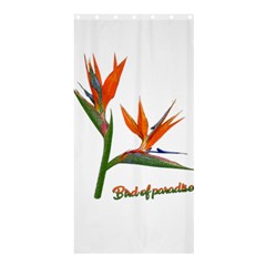 Bird Of Paradise Shower Curtain 36  X 72  (stall)  by Valentinaart