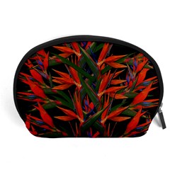 Bird Of Paradise Accessory Pouches (large)  by Valentinaart