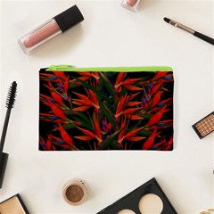 Bird Of Paradise Cosmetic Bag (xs) by Valentinaart