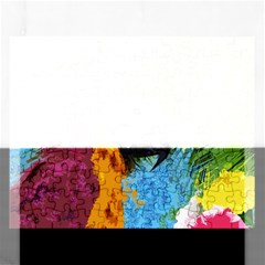 Ara Rectangular Jigsaw Puzzl by Valentinaart