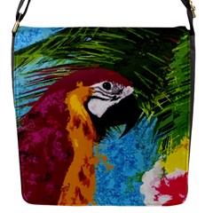 Ara Flap Messenger Bag (s) by Valentinaart